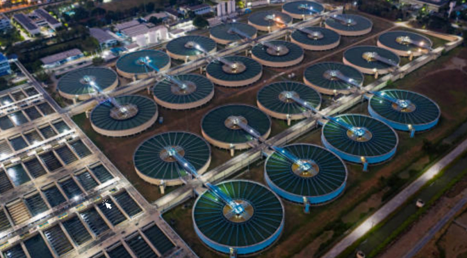 sewage treatment plant