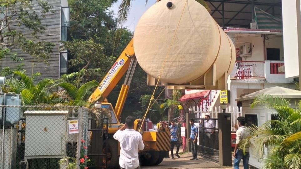 SUSBIO ECOTREAT unloading