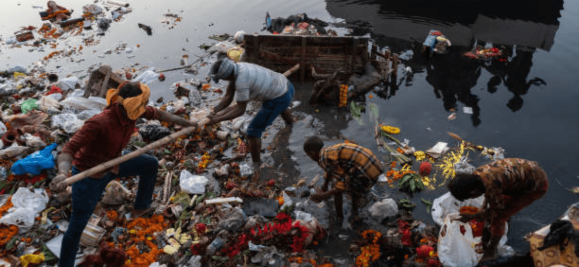 River Pollution Image