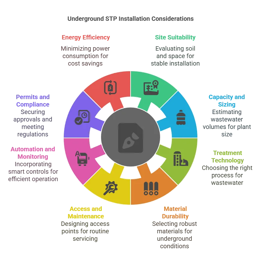 Essential Considerations for Installing an Underground Sewage Treatment Plant