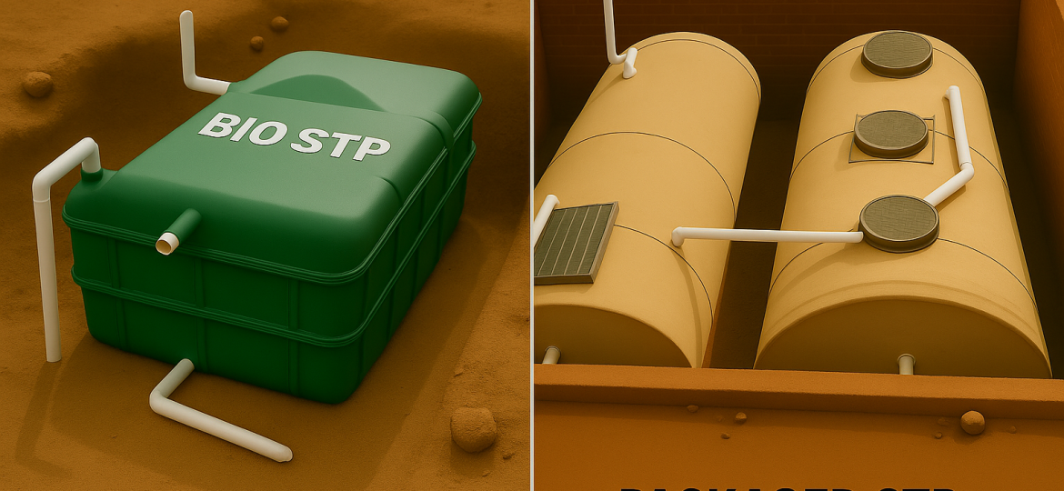Biodigester vs Packaged STP