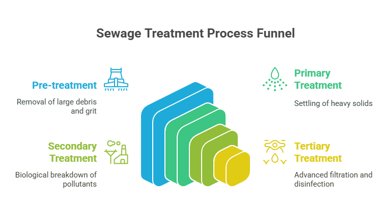 Components of a Sewage Treatment Plant