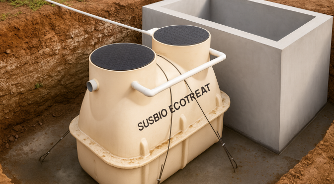 small sewage treatment plant