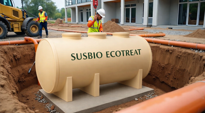 Packaged Sewage Treatment Plant Installation