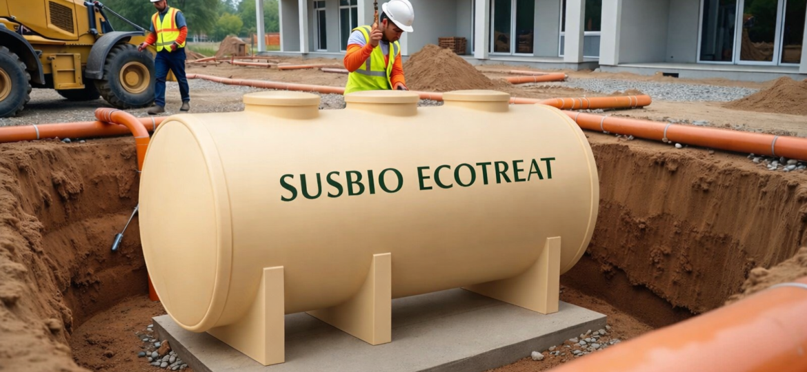 Packaged Sewage Treatment Plant Installation