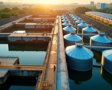 sewage treatment plant