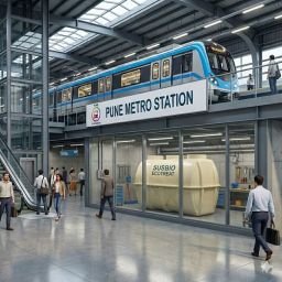 SUSBIO ECOTREAT at Pune Metro