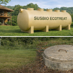 SUSBIO ECOTREAT vs Septik Tank