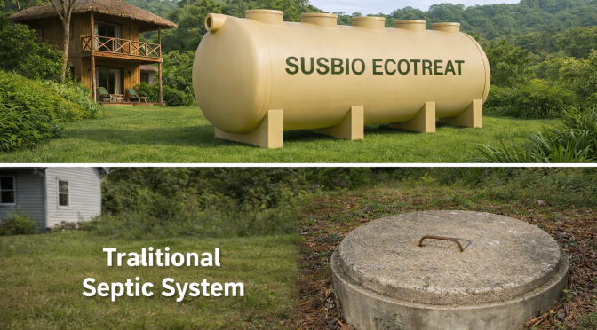 SUSBIO ECOTREAT vs Septik Tank