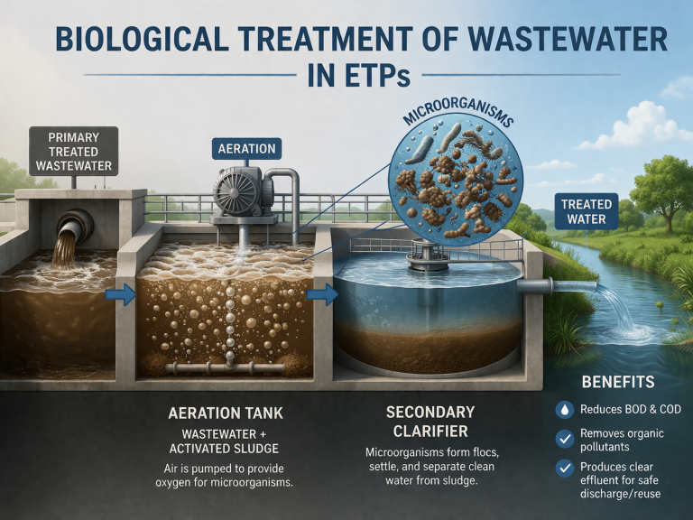 Biological Treatment of Wastewater