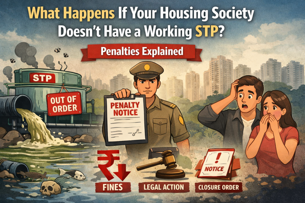 Housing Society STP Penalty