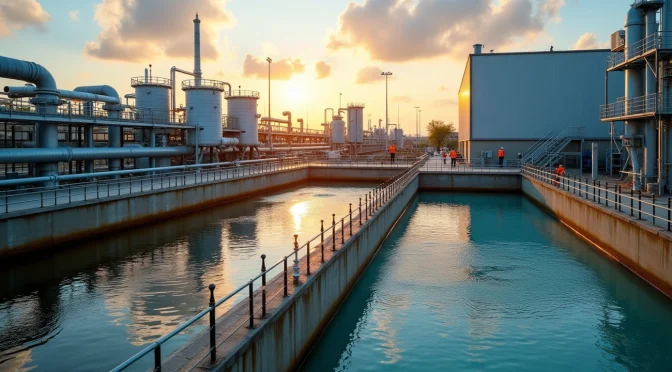 Industrial wastewater treatment