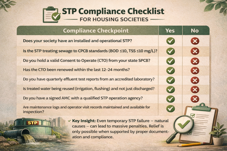 STP Complaice Checklist