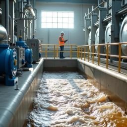 industrial wastewater treatment plant