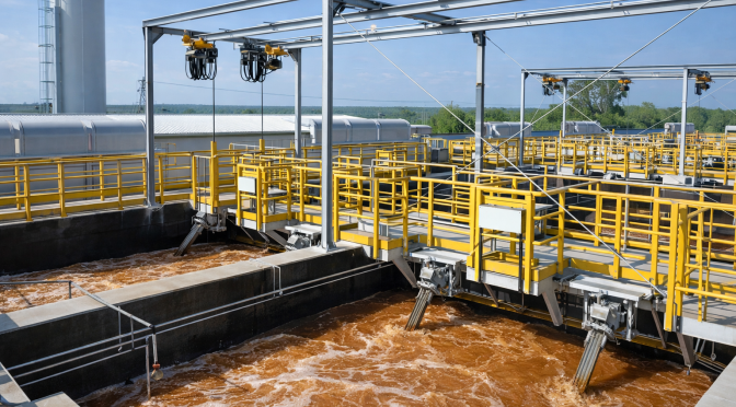 industrial wastewater treatment process