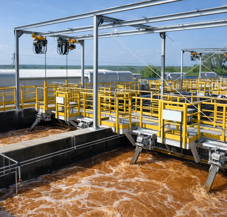 industrial wastewater treatment process