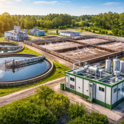 sewage treatment plant