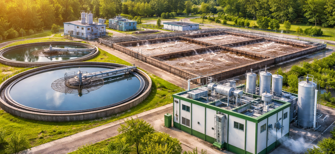 sewage treatment plant