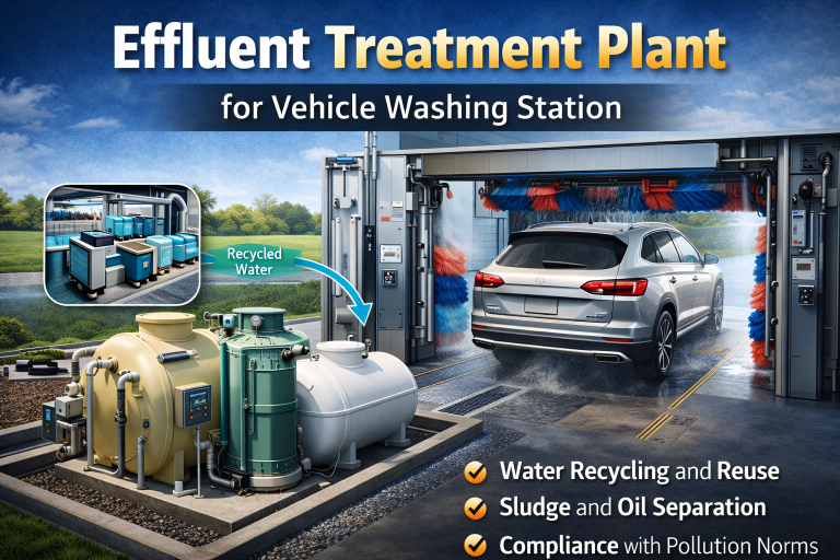 Effluent Treatment Plant for Vehicle Washing Station