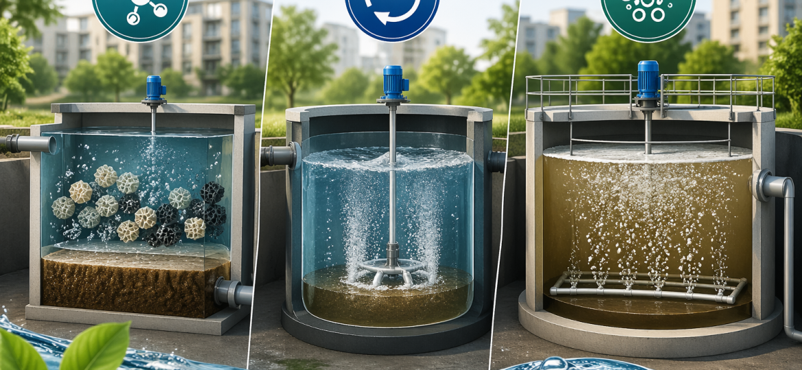 MBBR vs SBR vs Extended Aeration