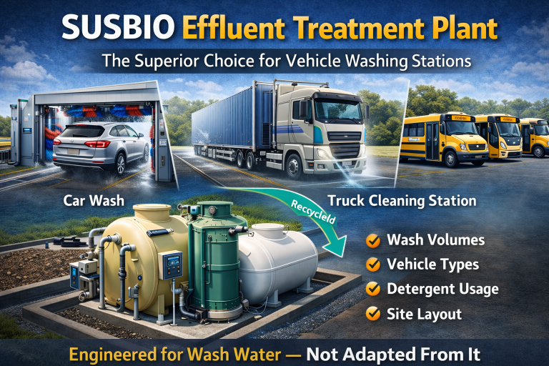 SUSBIO Effluent Treatment Plant