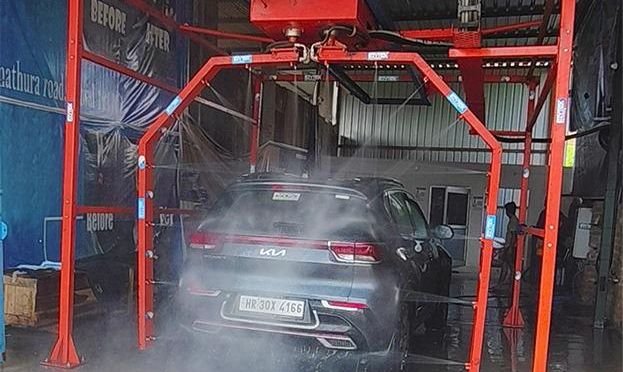 Vehicle Washing Station