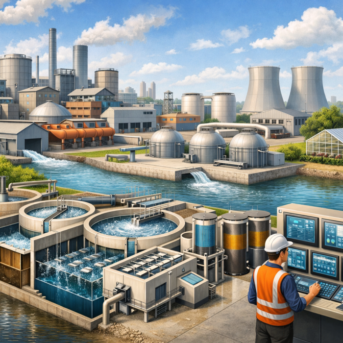 sewage treatment plant design for large factory