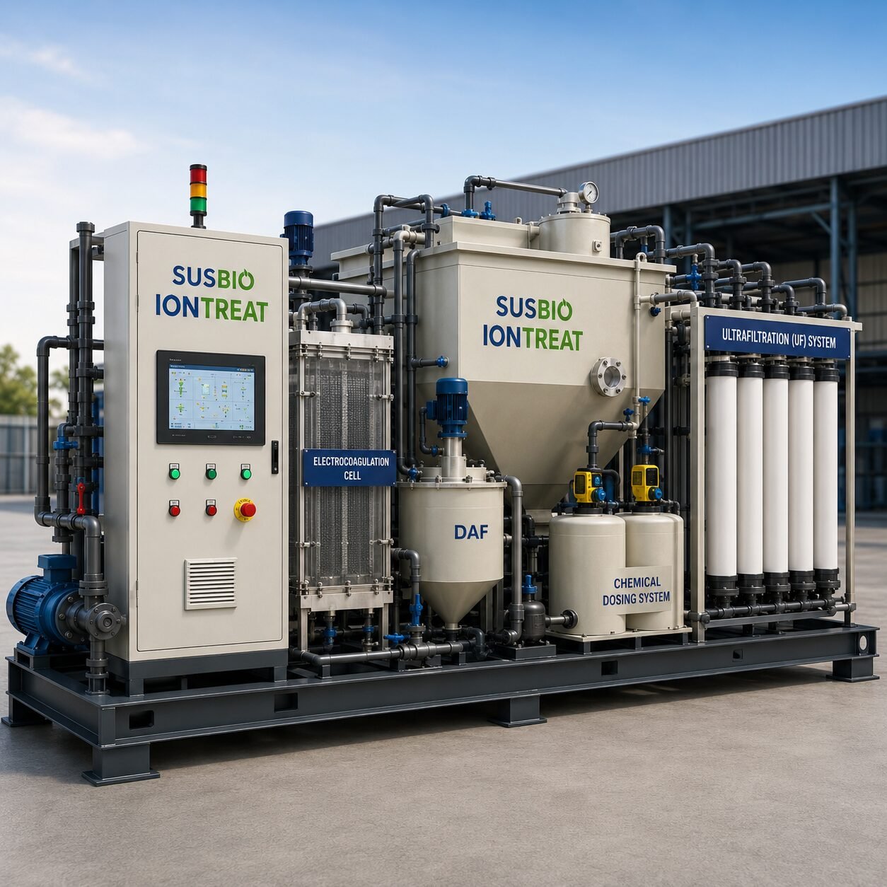 SUSBIO IONTREAT ETP skid