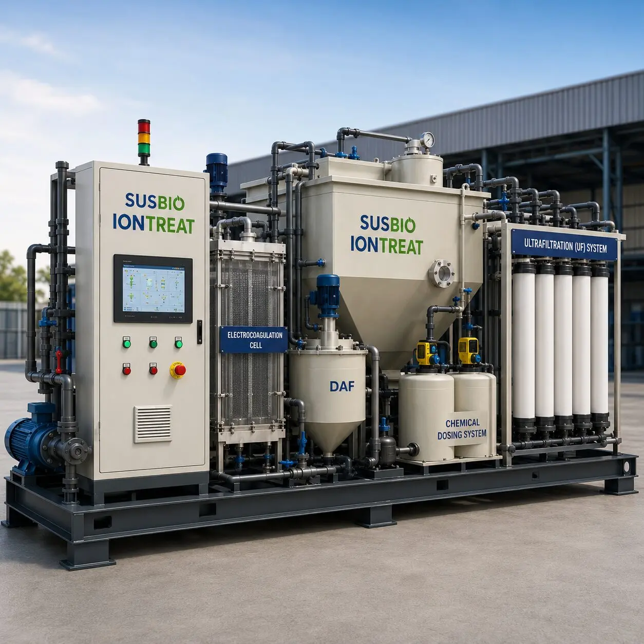 SUSBIO IONTREAT ETP skid