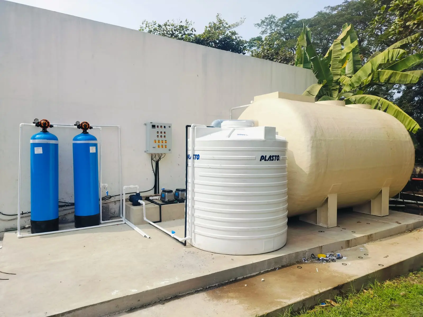 SUSBIO ECOTREAT Packaged STP at Bisleri