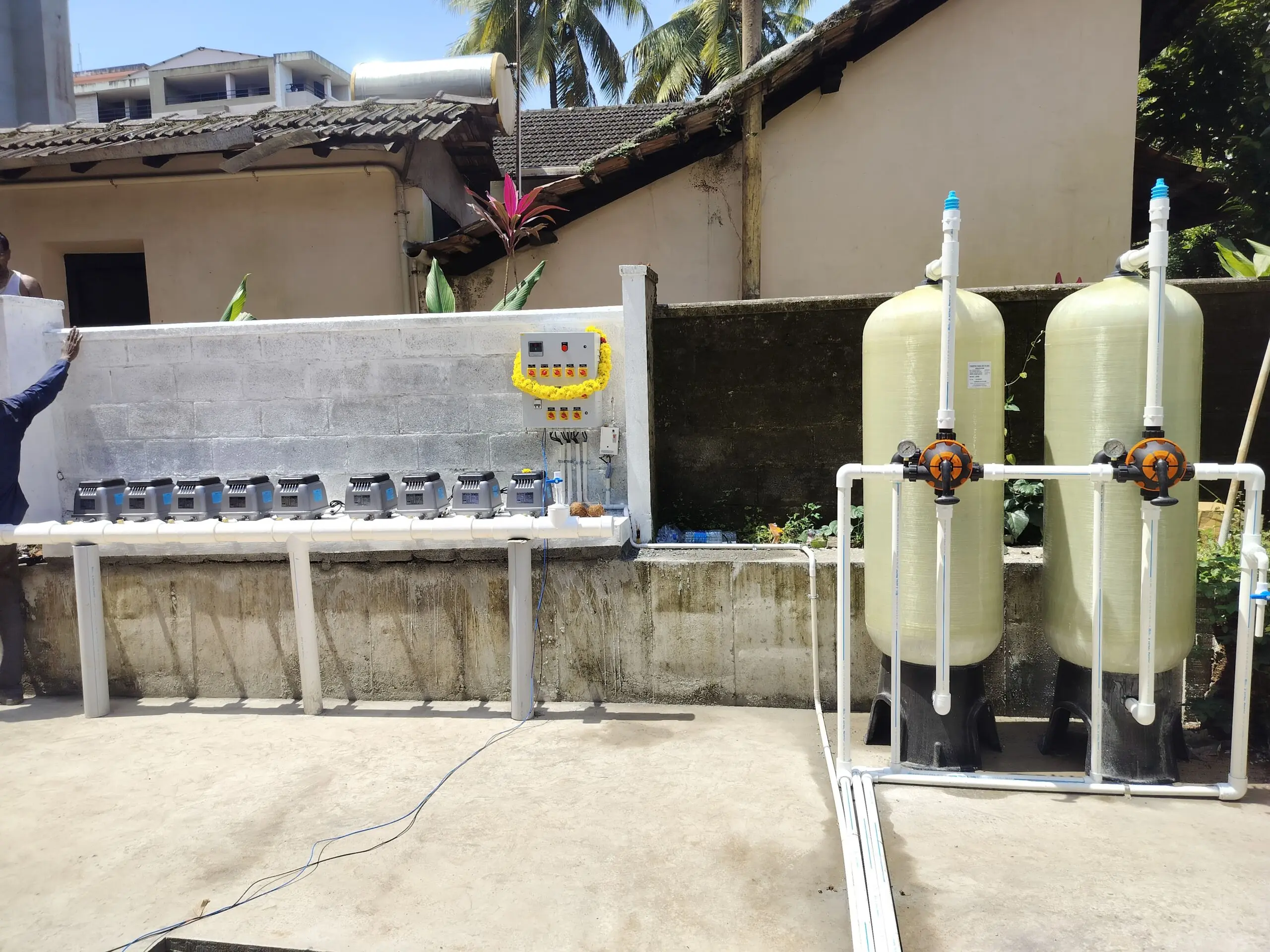 Blower and Filter Installation