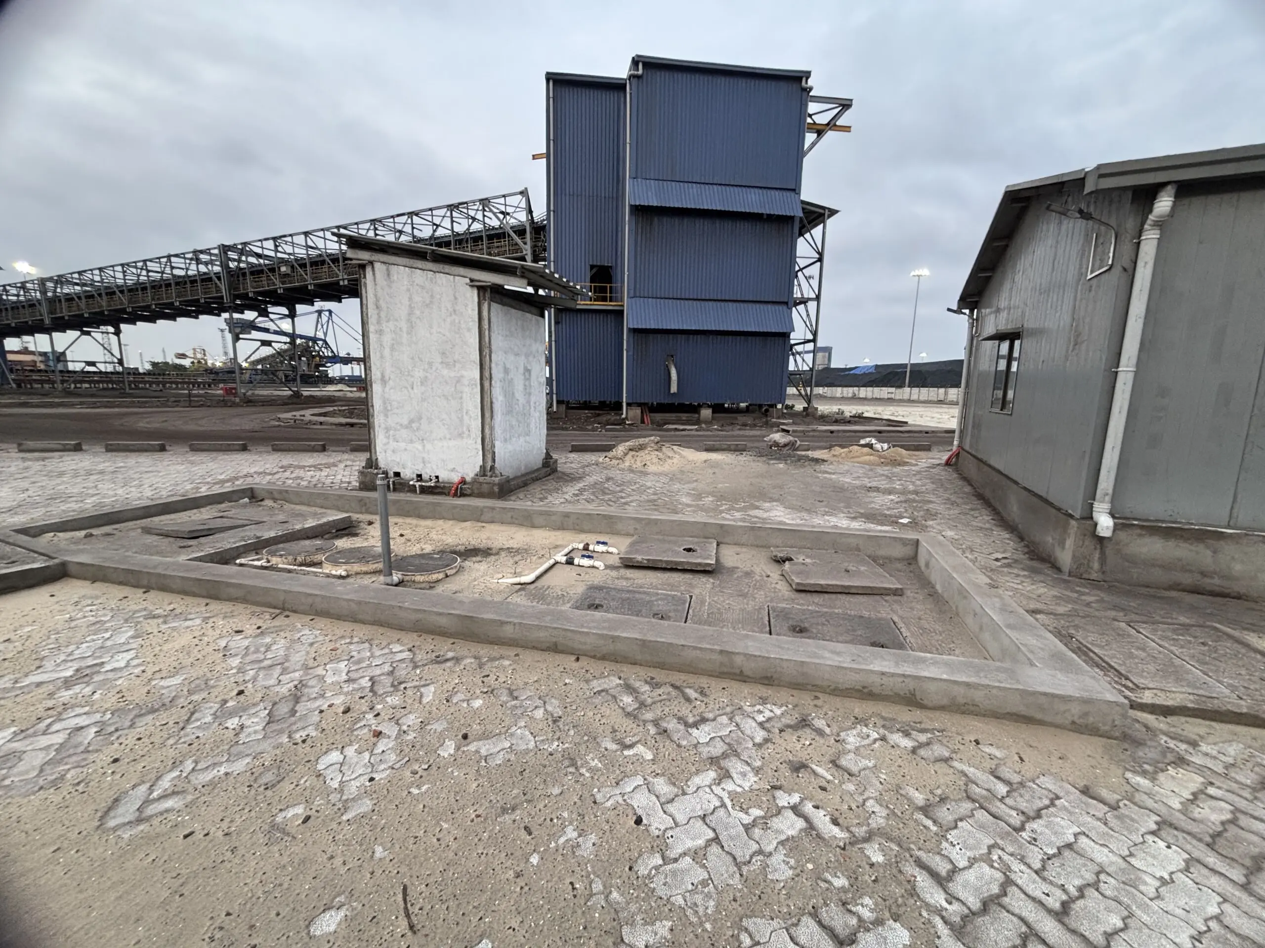 Underground Installation at Adani Port