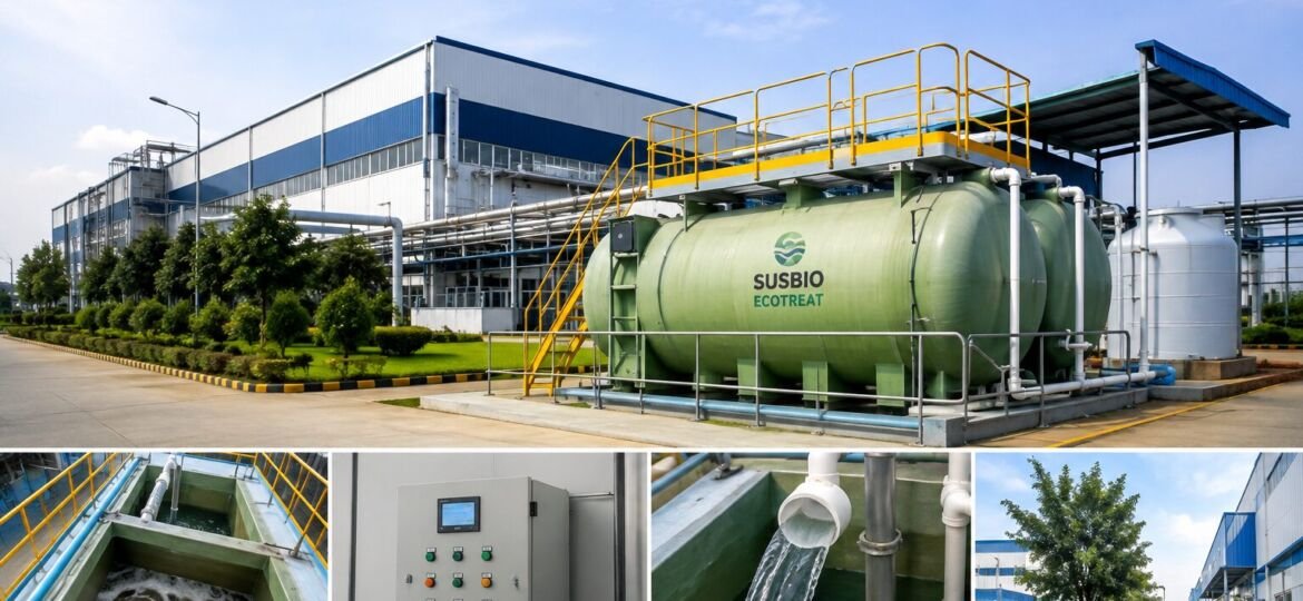 Packaged STP at UNPPL Industrial Campus, Hyderabad