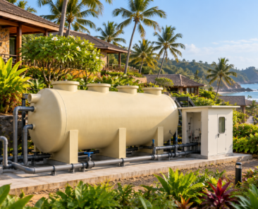SUSBIO ECOTREAT 15 KLD STP at Stone Woods Gokarna Resort