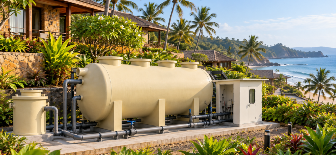 SUSBIO ECOTREAT 15 KLD STP at Stone Woods Gokarna Resort