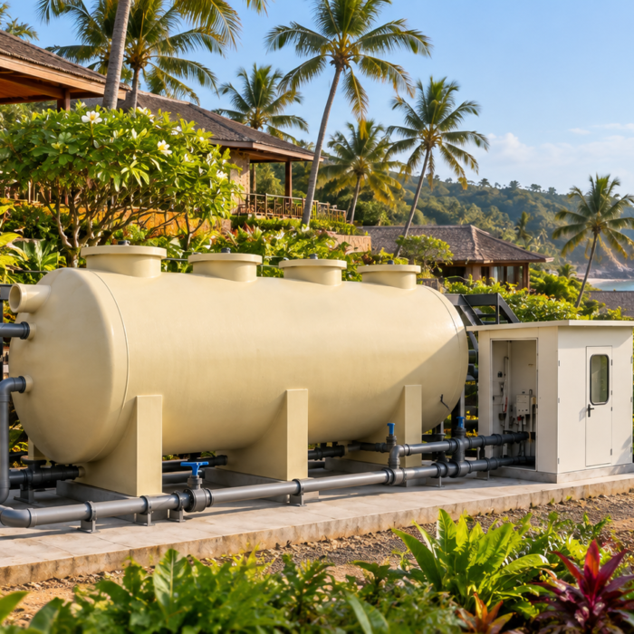 SUSBIO ECOTREAT 15 KLD STP at Stone Woods Gokarna Resort